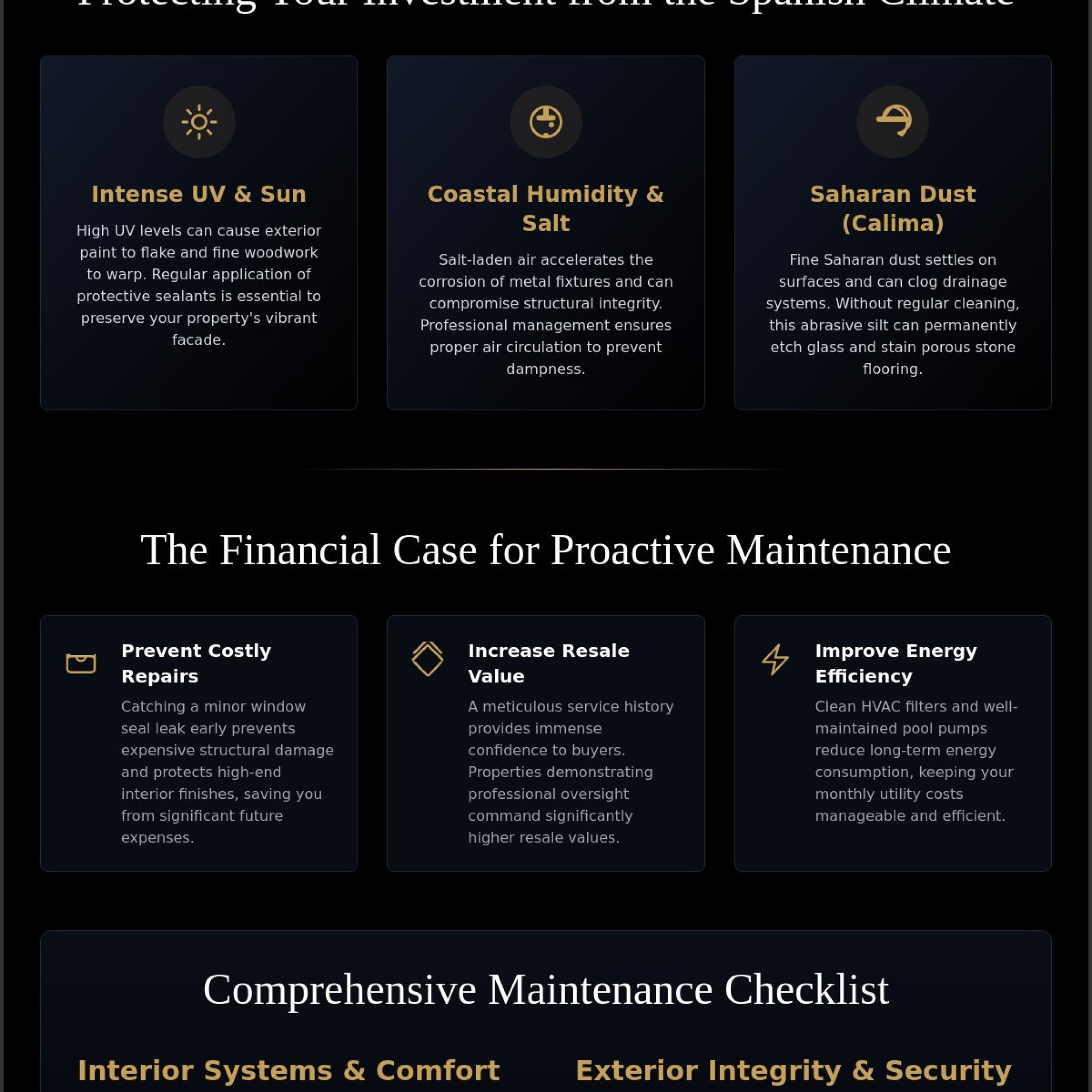 Holiday Home Maintenance Checklist Spain: The 2026 Essential Guide